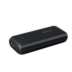 Aukey 5000mAh Pocket Power Bank Black Aukey 5000mAh Pocket Power Bank Black